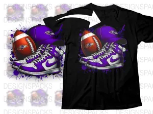 Baltimore Ravens Exclusive Collection Graphic Png Digital Download