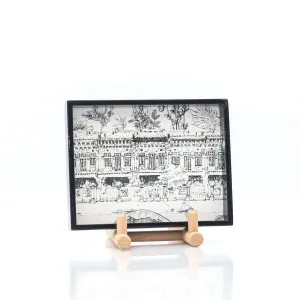 Black Lacquer Trinket Tray - B&W Koon Seng