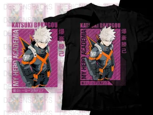 Boku no Hero Academia Katsuki Bakugou Png Digital Download