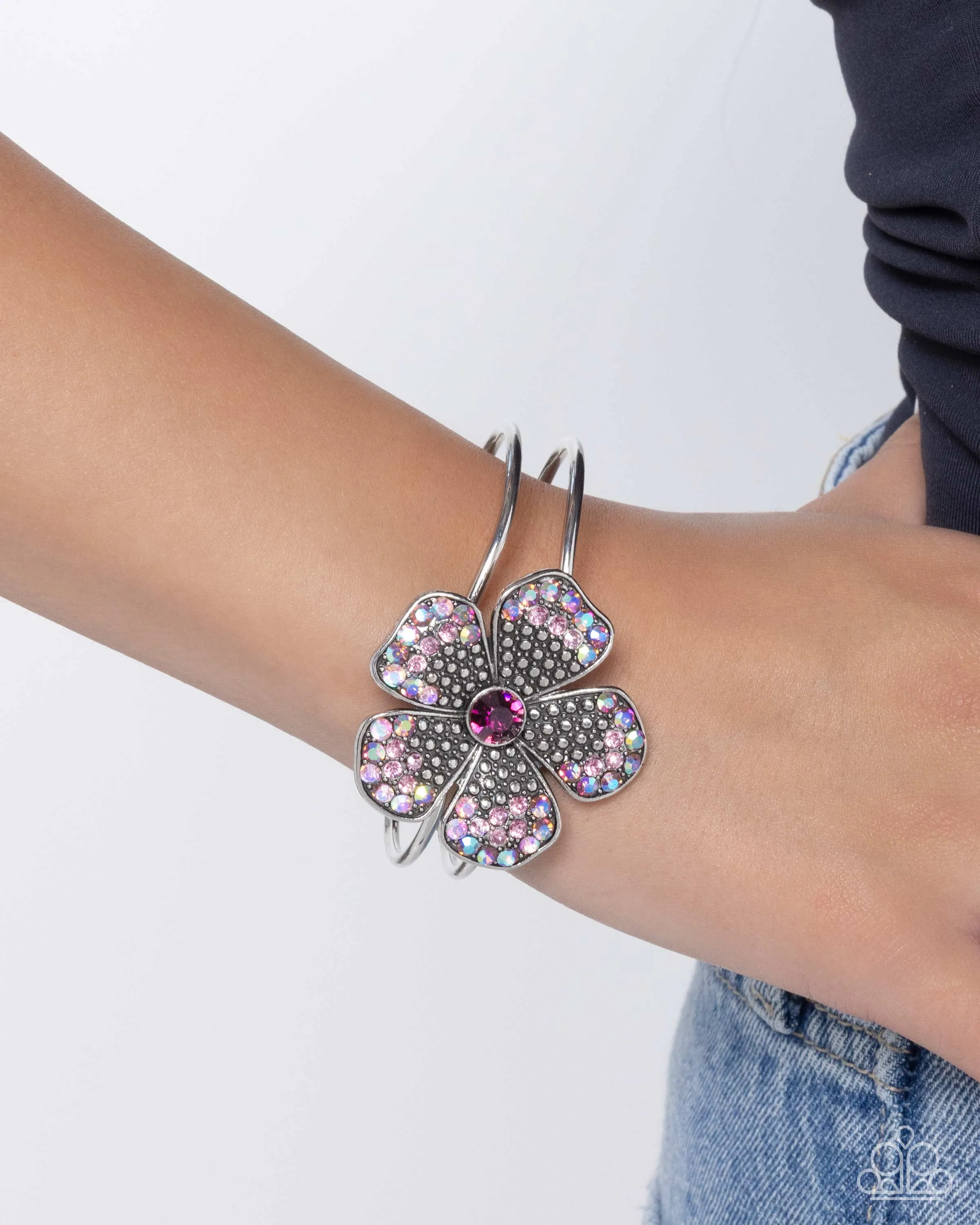 Bracelets Bedazzled Bloom - Purple B2251