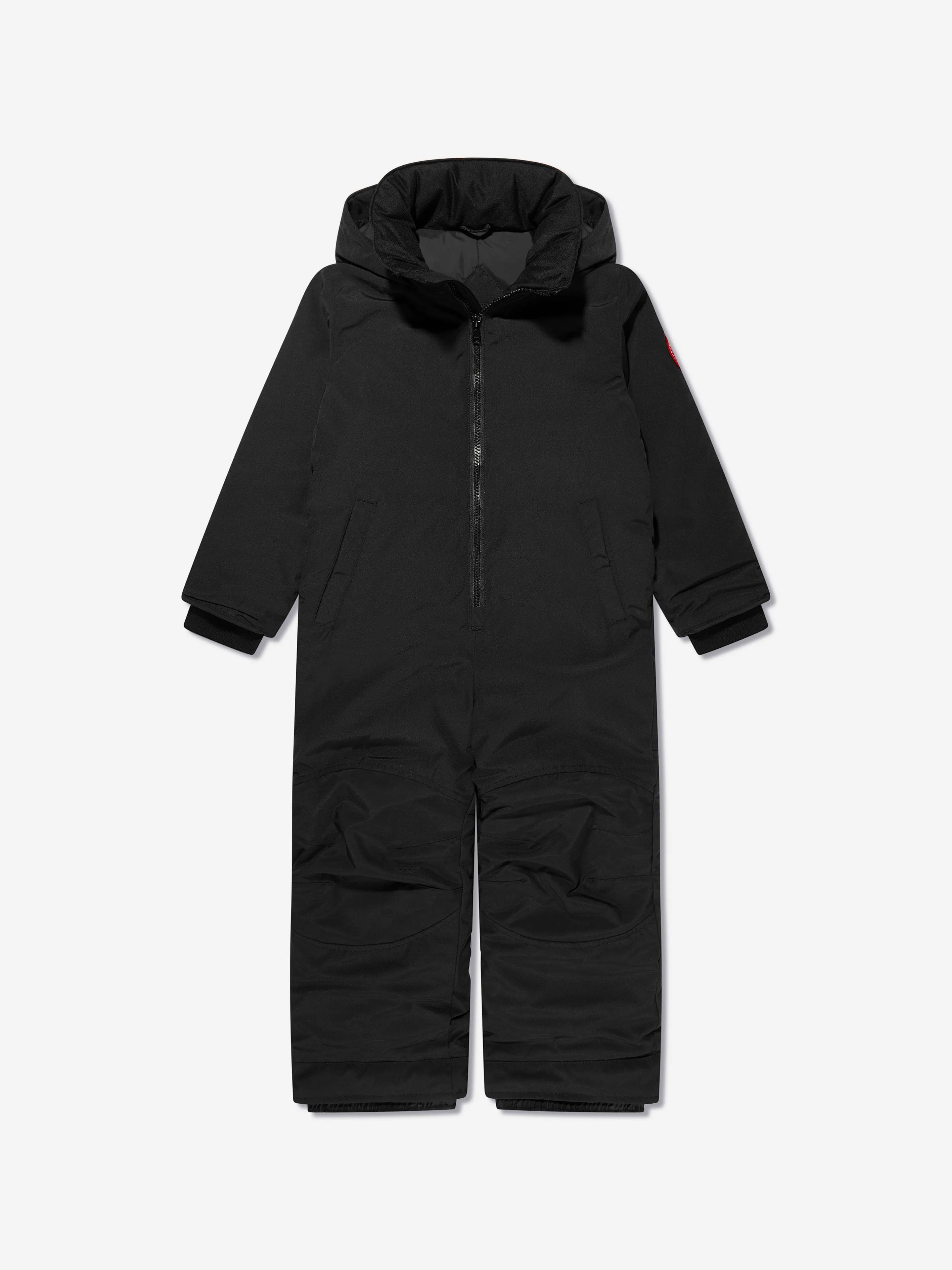 Canada Goose Kids Grizzly Snowsuit in Black