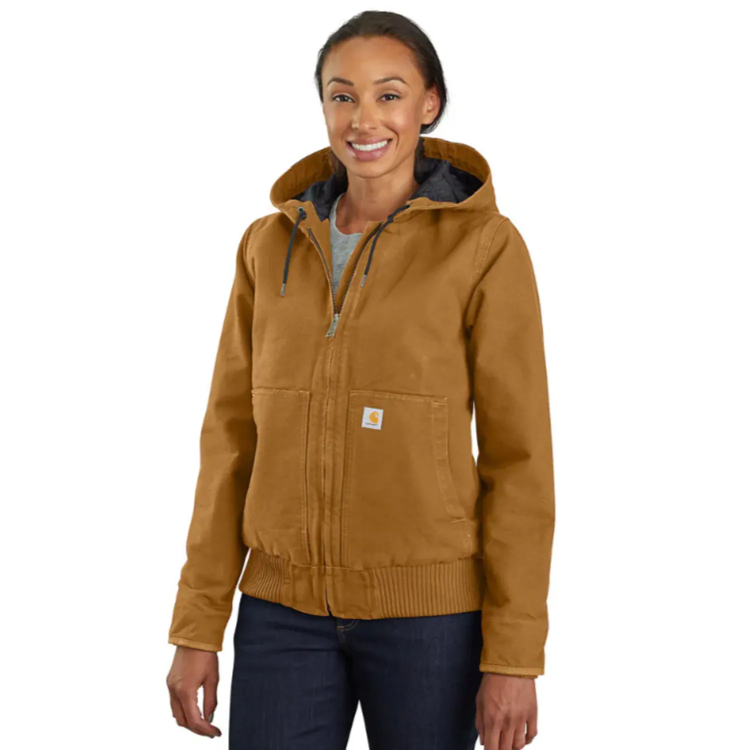 Carhartt Women's Loose Fit Washed Duck Active Jacket