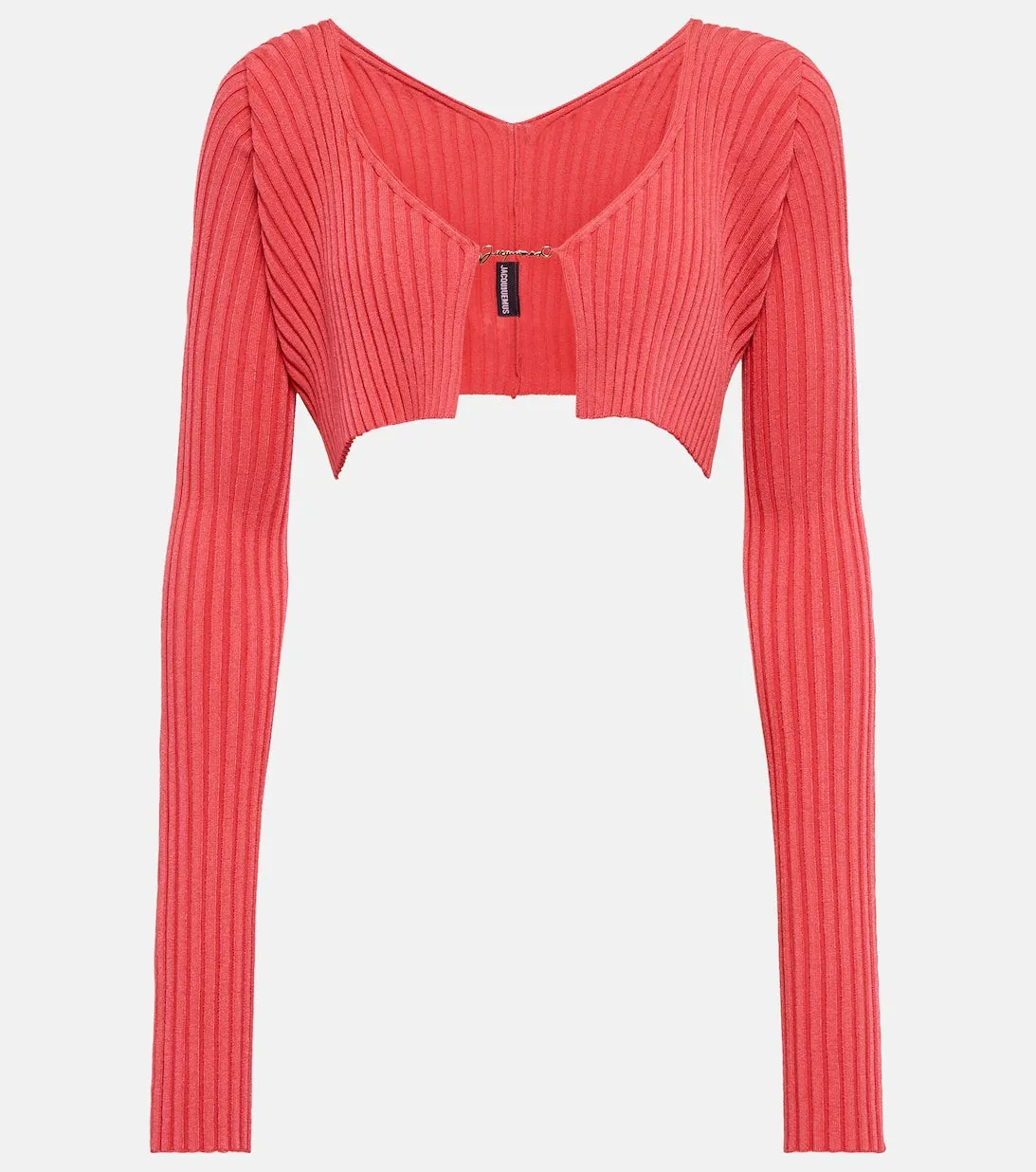 Cropped cardigan La Maille Pralu JACQUEMUS, pink