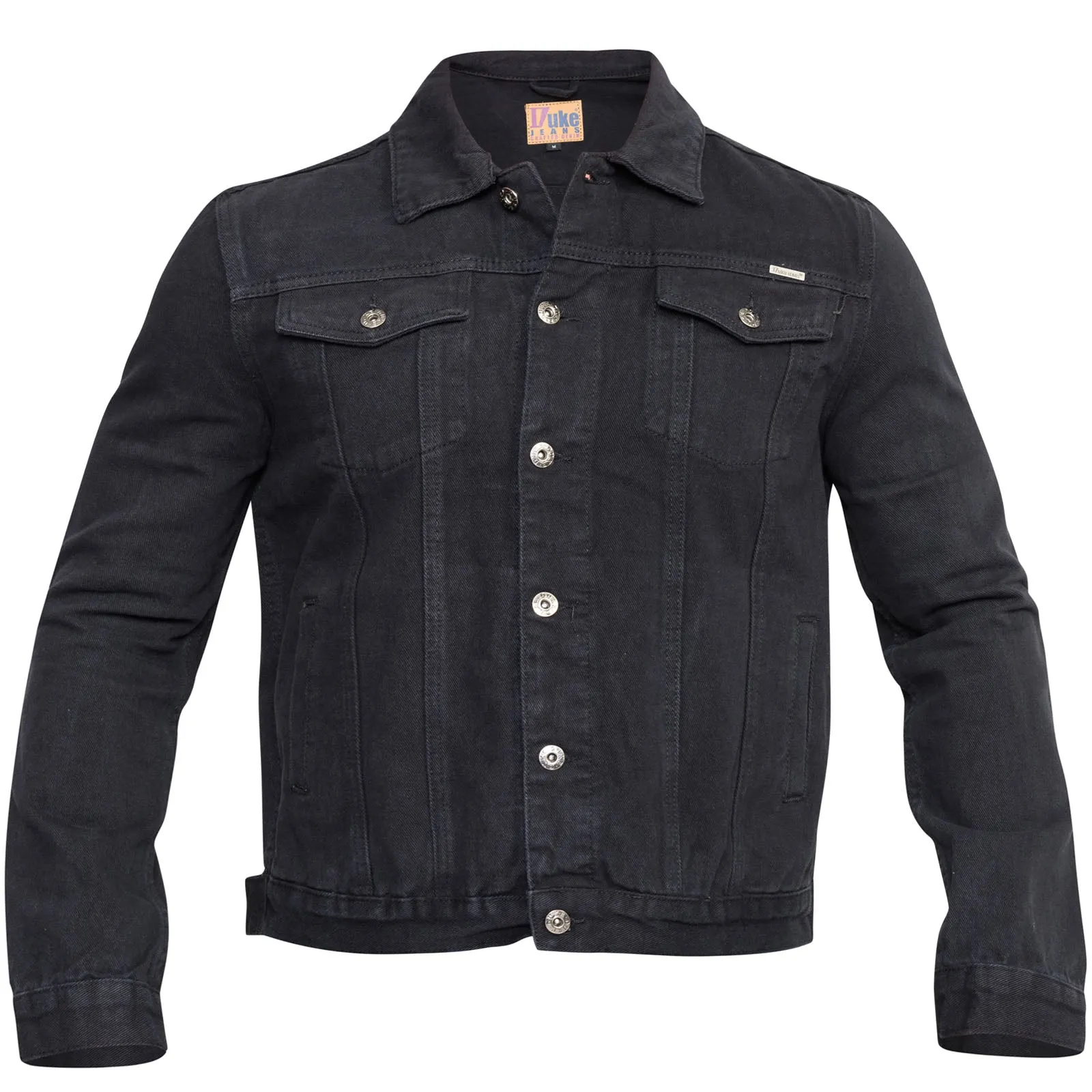 D555 Mens Big & Tall Western Style Trucker Denim Jacket