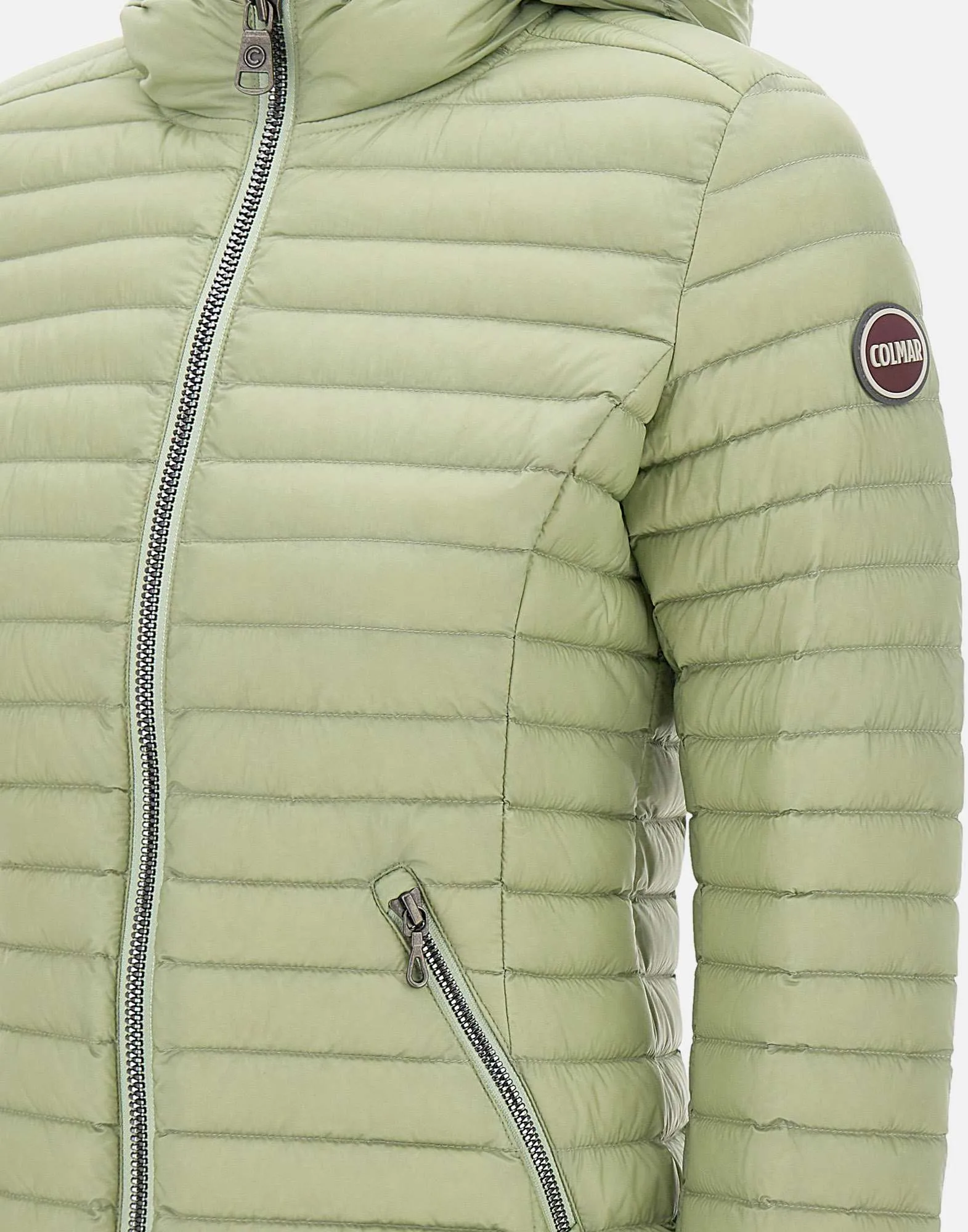 Deluxe Women's Sage Green Down Jacket