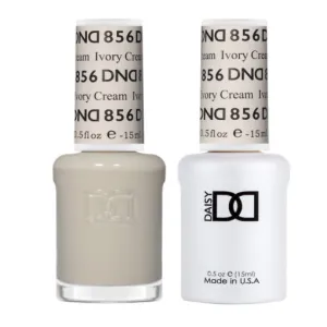 DND - Gel & Lacquer - Ivory Cream - #856