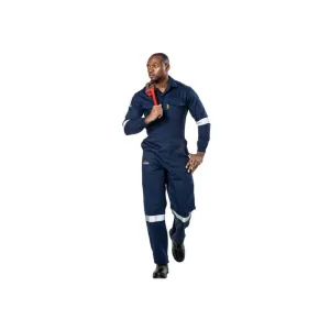 DROMEX D59 BOILERSUIT FLAME & ACID NAVY SIZE 36