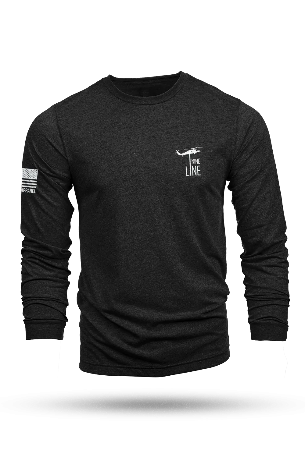 Dropline Logo - Long-Sleeve T-Shirt