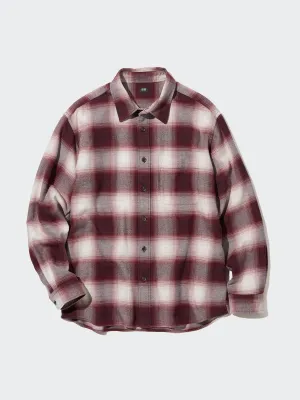 Flannel regular fit shirt