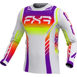 FXR  Vapor Air MX Jersey Ultra-Lightweight Breathable Mesh Quick-Dry Guava