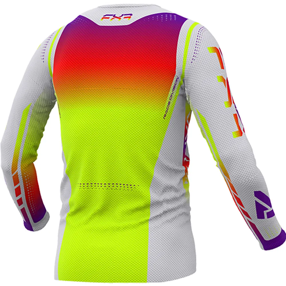 FXR  Vapor Air MX Jersey Ultra-Lightweight Breathable Mesh Quick-Dry Guava