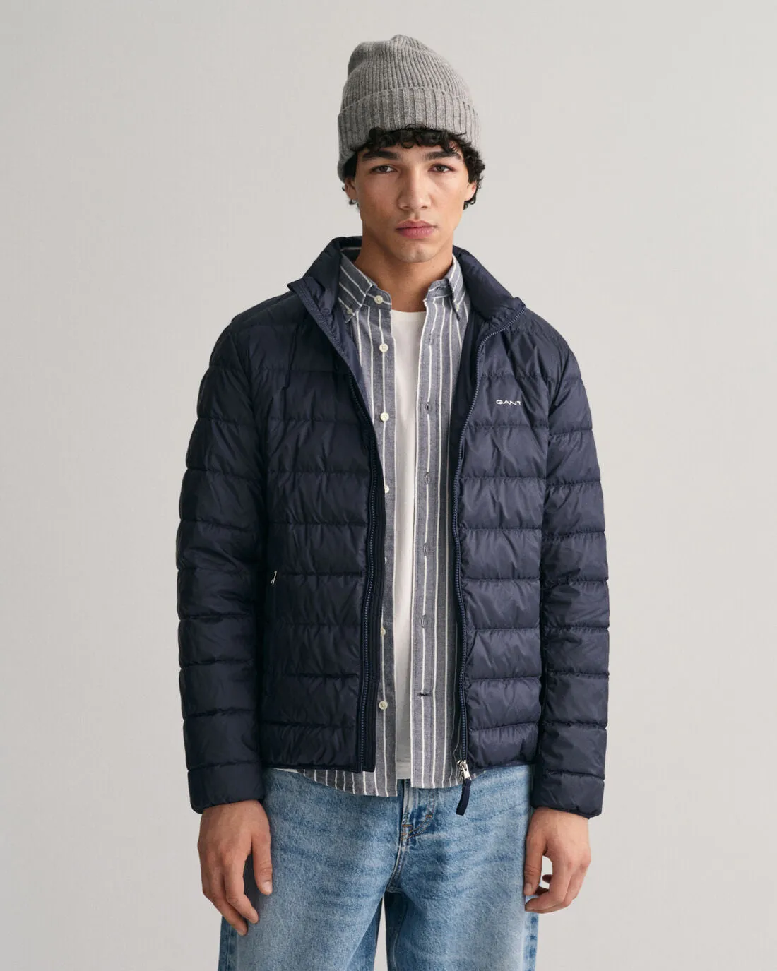 GANT - Light Down Jacket, Navy