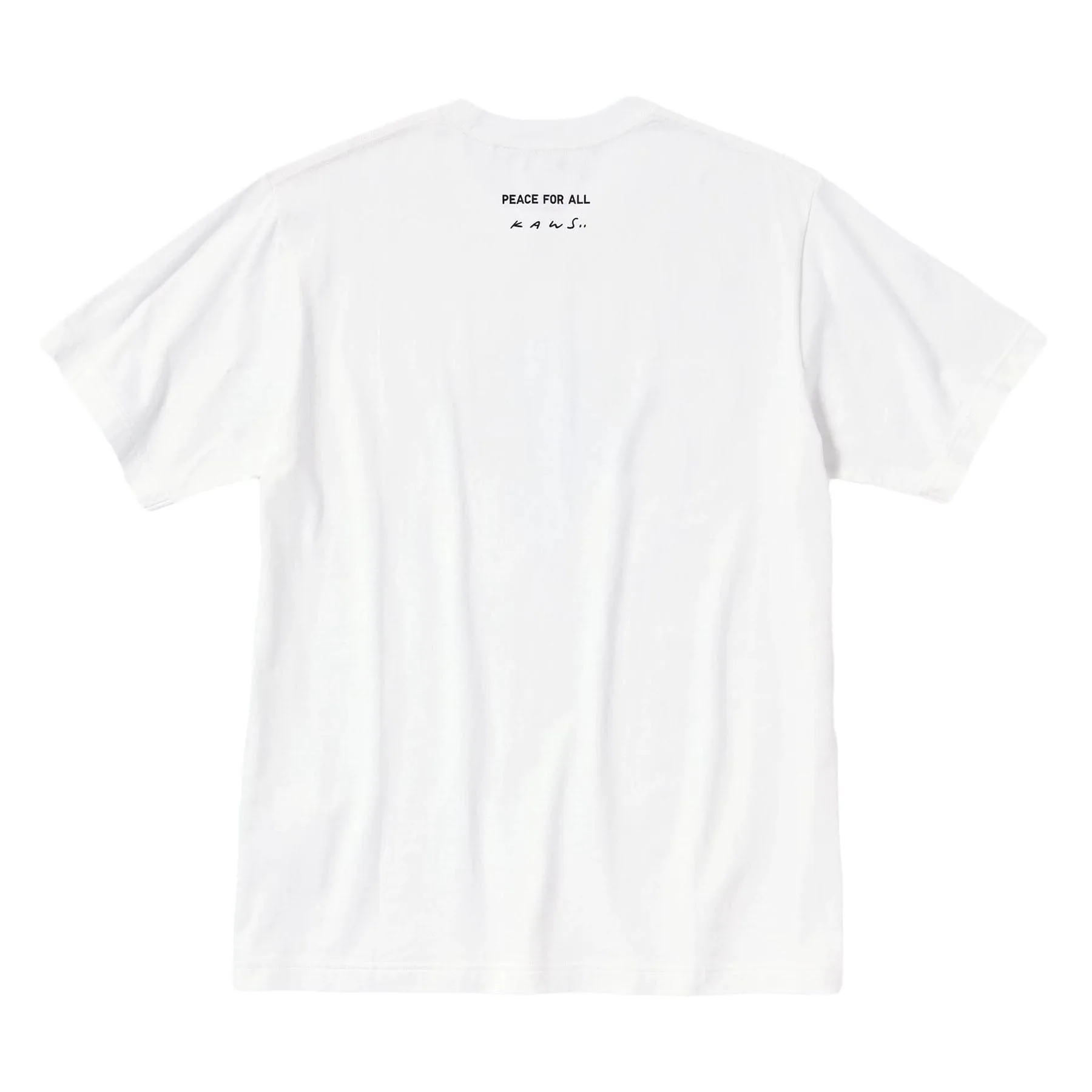 KAWS x UNIQLO Peace For All Tee White