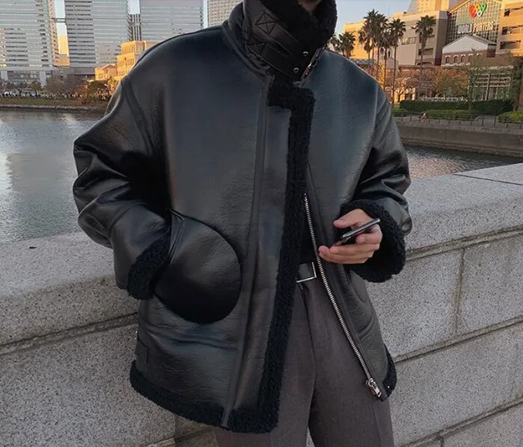 [Korean Style] 2 Colors Twill Mustang Rider Jackets