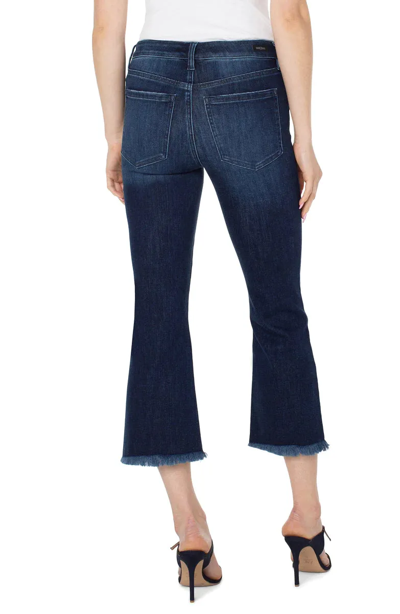 LIVERPOOL Hannah Cropped Flare Jean