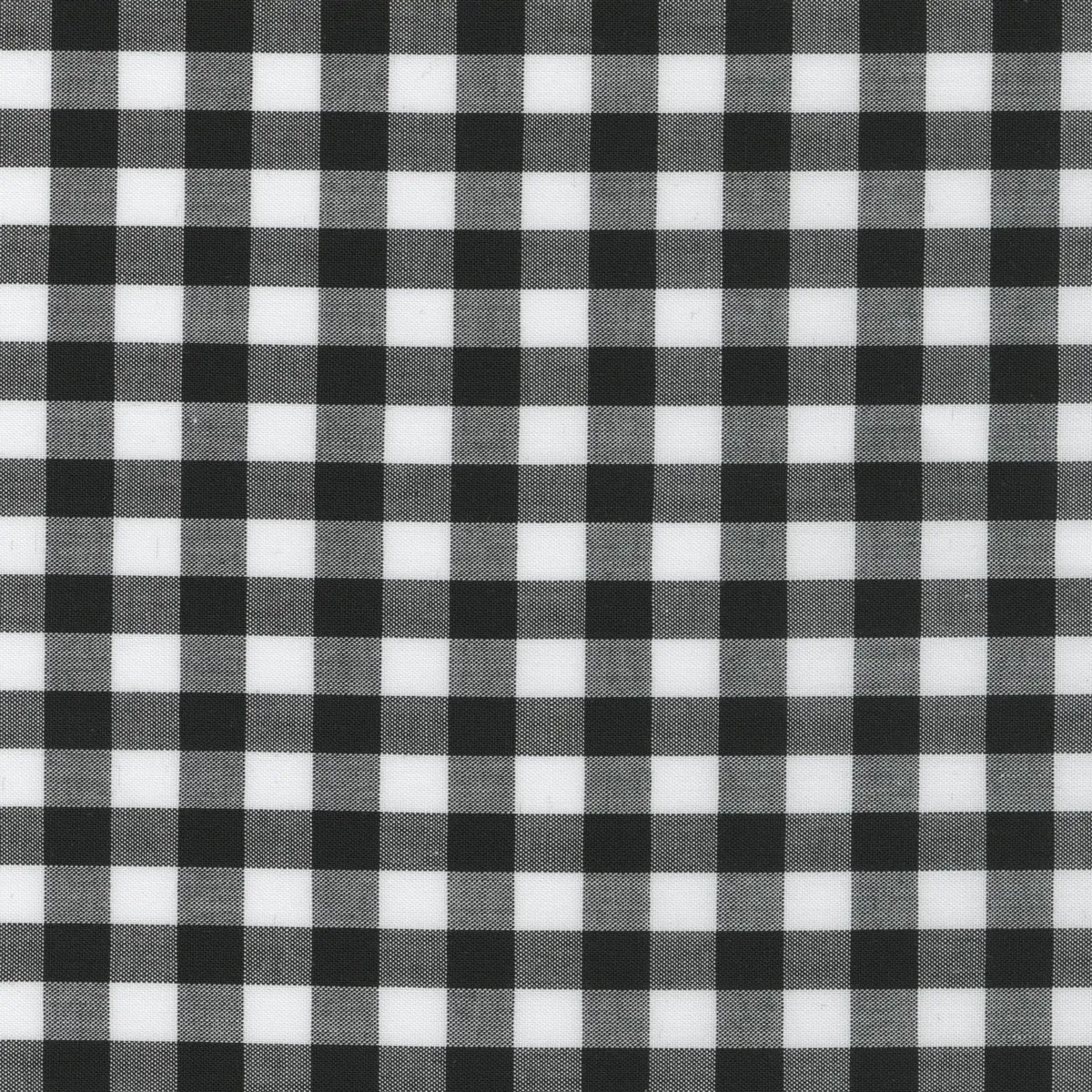 Made-to-Measure Shirt in Black Gingham Poplin