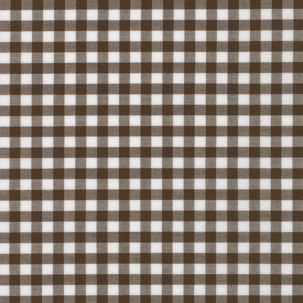 Made-to-Measure Shirt in Brown Medium Gingham Poplin