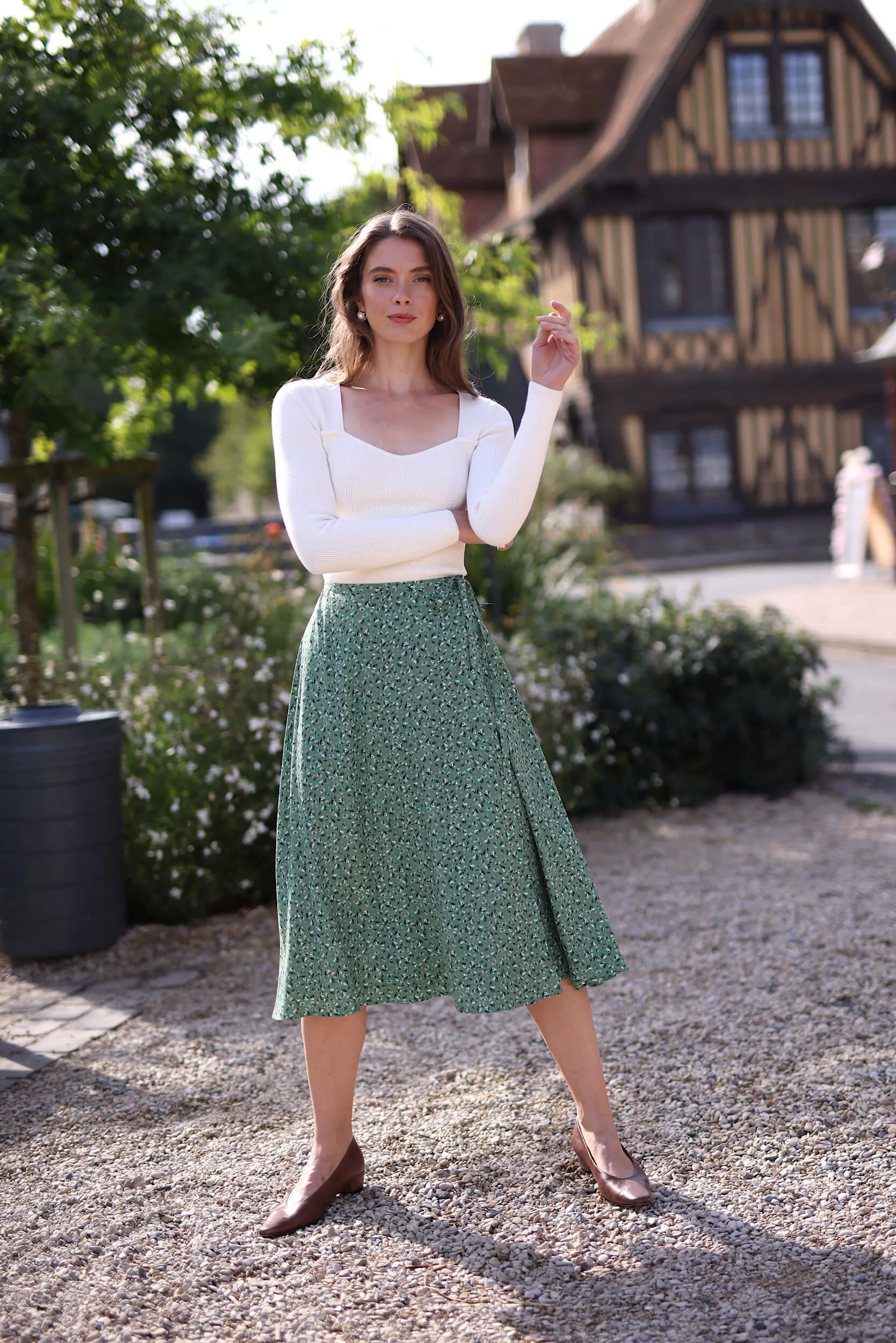 Mara Wrap Skirt