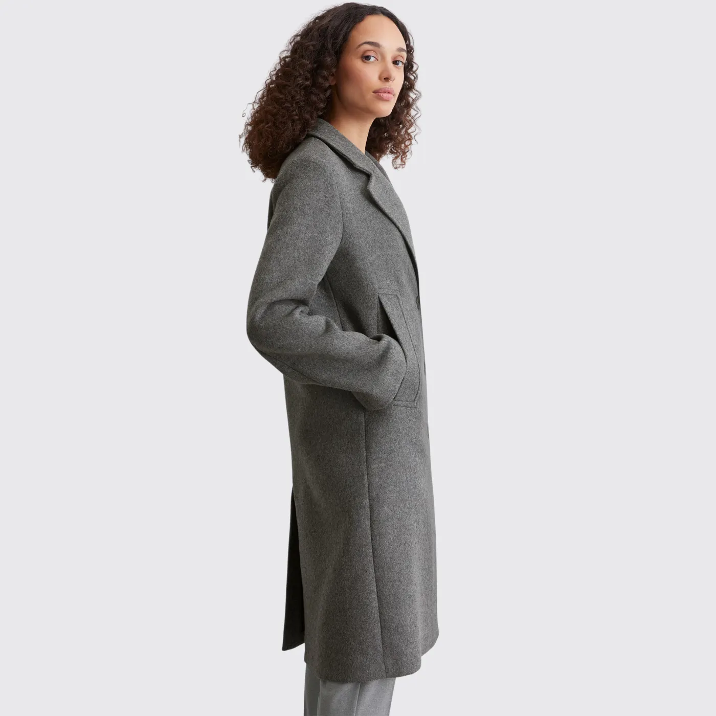 Marc O’Polo Wool Coat  | Grey