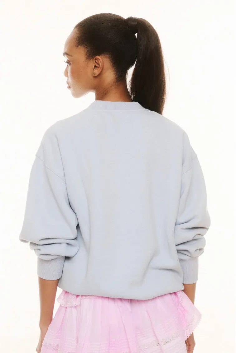 Palo Americana Fleece Pullover-MOONSTONE