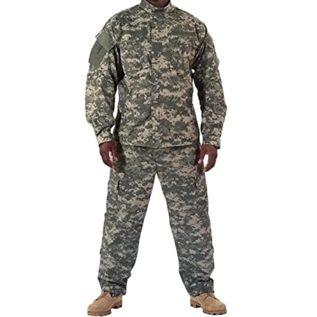 (PANTS ONLY) Military Style BDU digital ACU camouflage Uniform