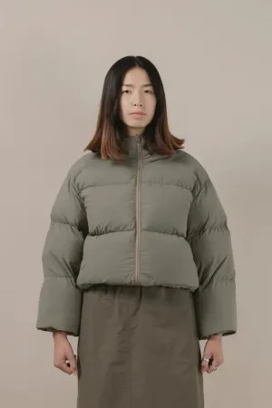 Puffer Jacket, Light Olive