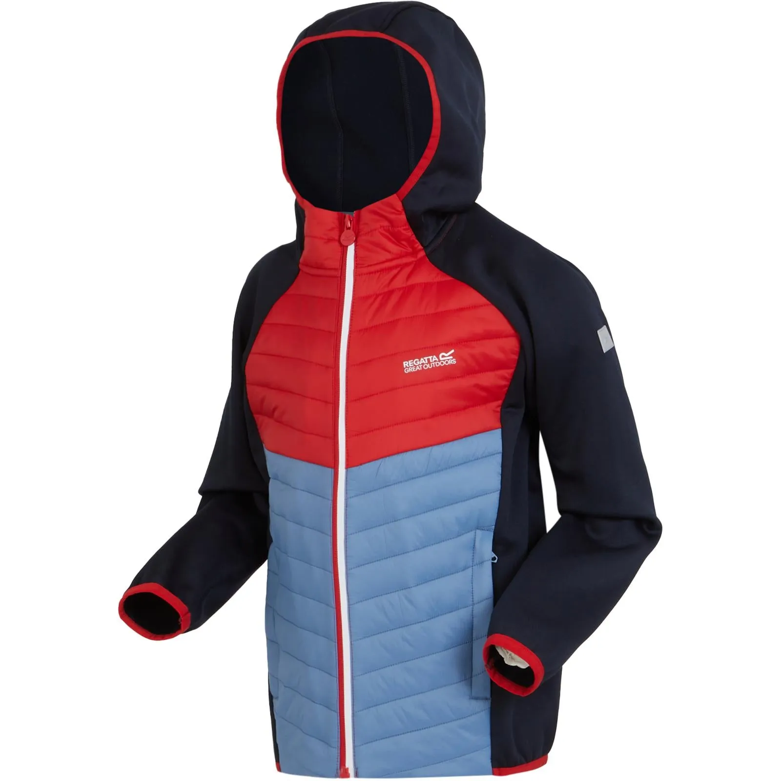 Regatta Kids Kielder Hybrid VIII Hooded Outdoor Walking Hiking Softshell Jacket