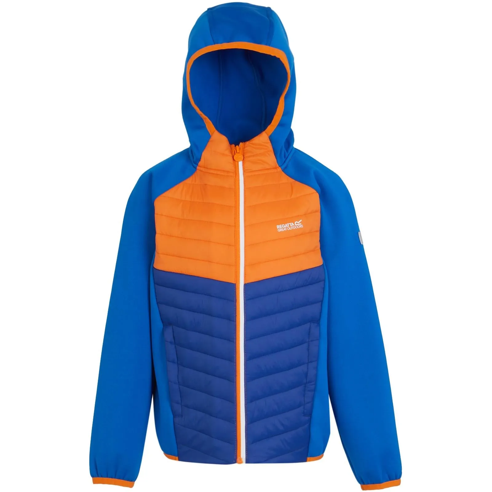 Regatta Kids Kielder Hybrid VIII Hooded Outdoor Walking Hiking Softshell Jacket