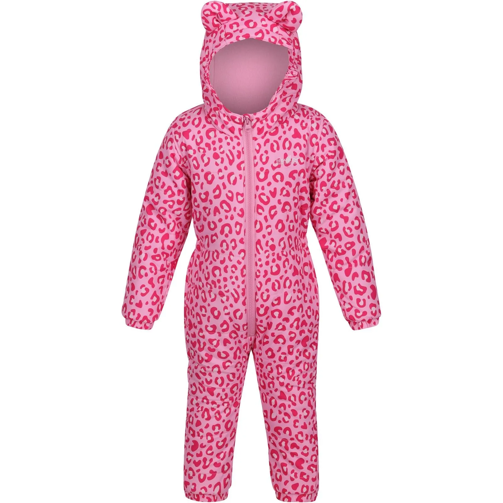 Regatta Kids Penrose Fullzip Insulated Fleece Lined Hood Puddle Suit