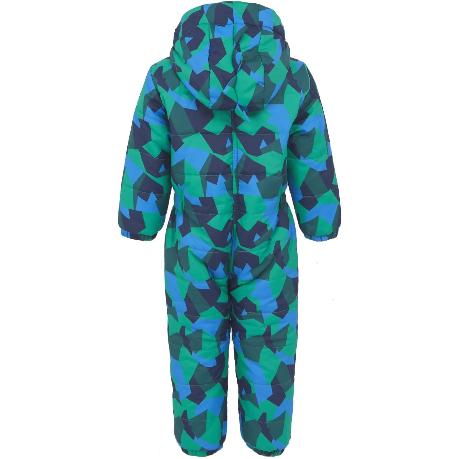 Regatta Kids Penrose Fullzip Insulated Fleece Lined Hood Puddle Suit