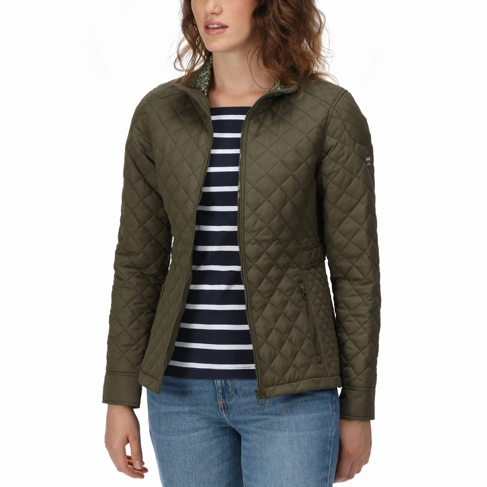 Regatta Womens Charleigh Quilted Insulated Zip Up Jacket