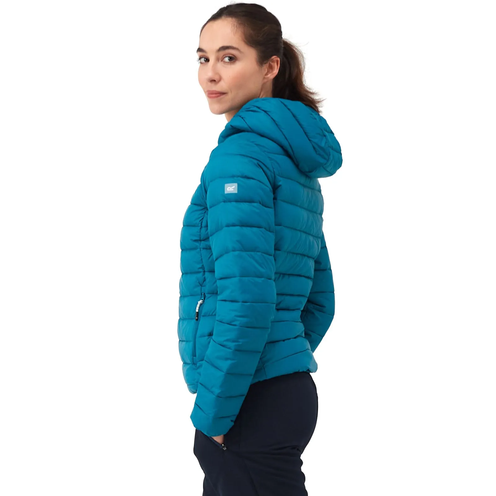 Regatta Womens Marizon Hooded Baffled Jacket Coat