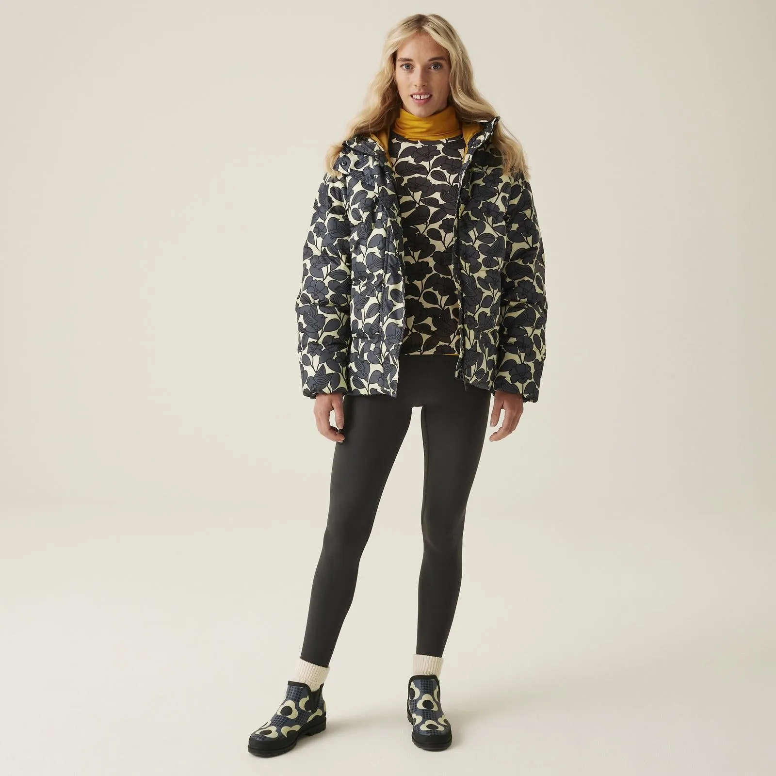 Regatta Womens Orla Kiely Oversized Winter Padded Jacket