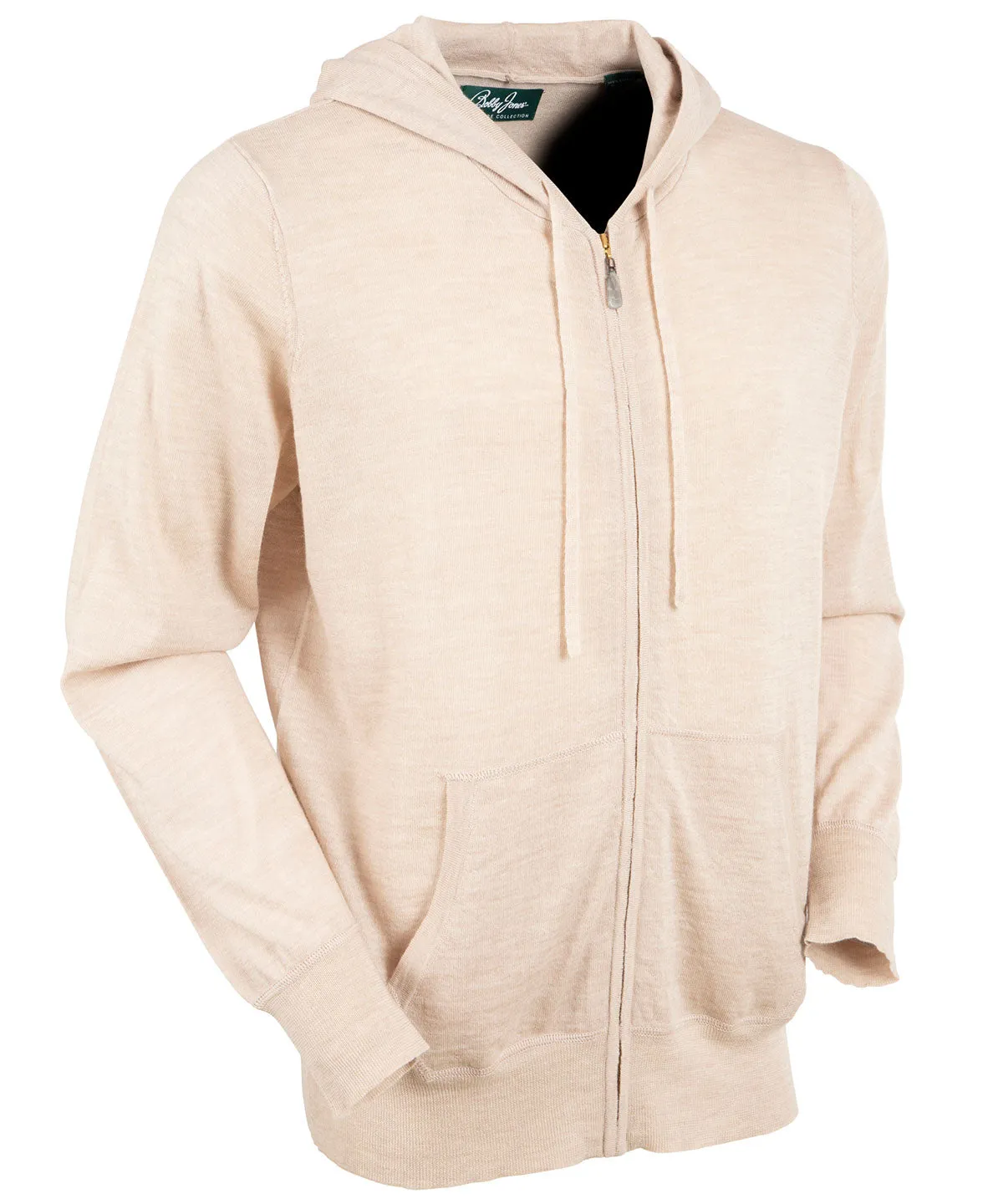 Signature Ultra Light 100% Merino Wool Full-Zip Hoodie