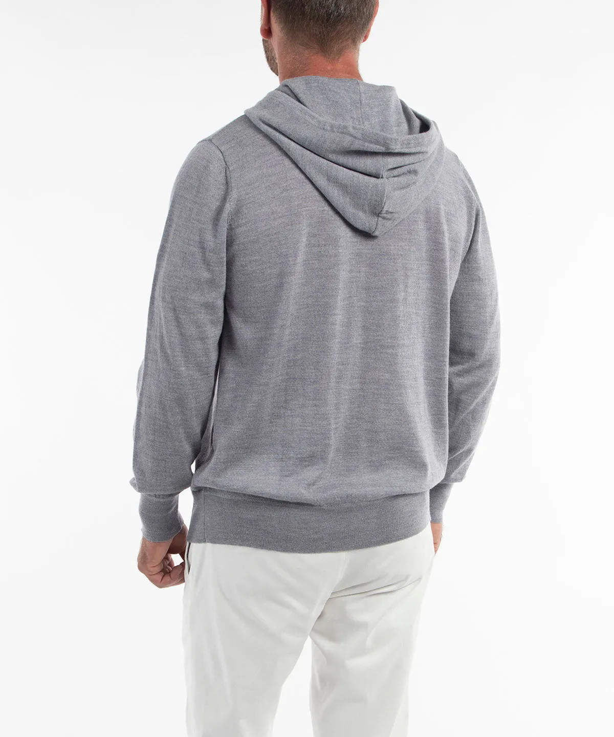 Signature Ultra Light 100% Merino Wool Full-Zip Hoodie