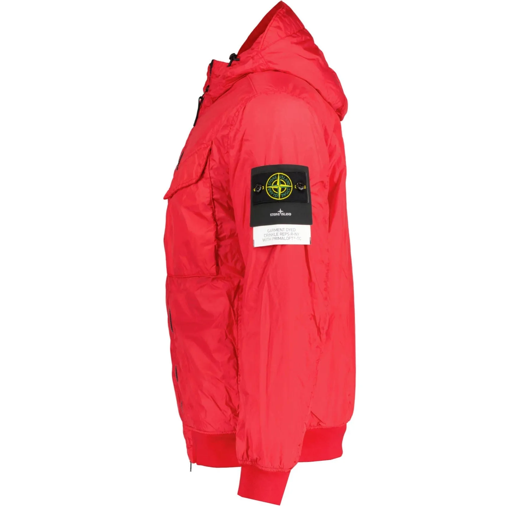 Stone Island Crinkle Reps Primaloft TC Jacket Red