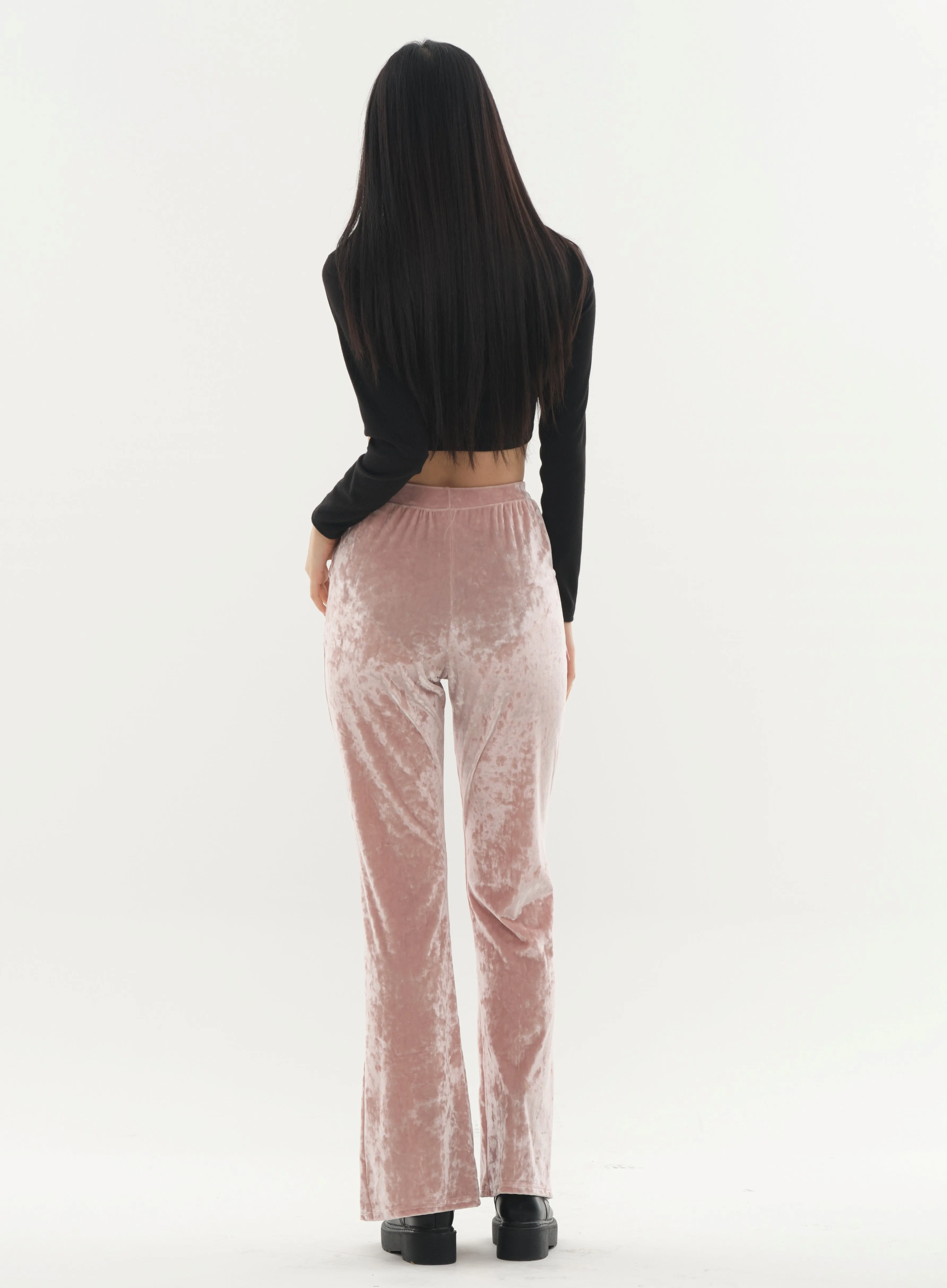 Velvet Bootcut Pants #Original Kpop #121682