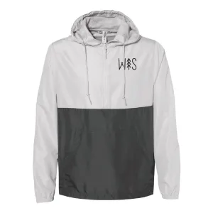 WI141 Unisex Lightweight Quarter-Zip Windbreaker Pullover Jacket