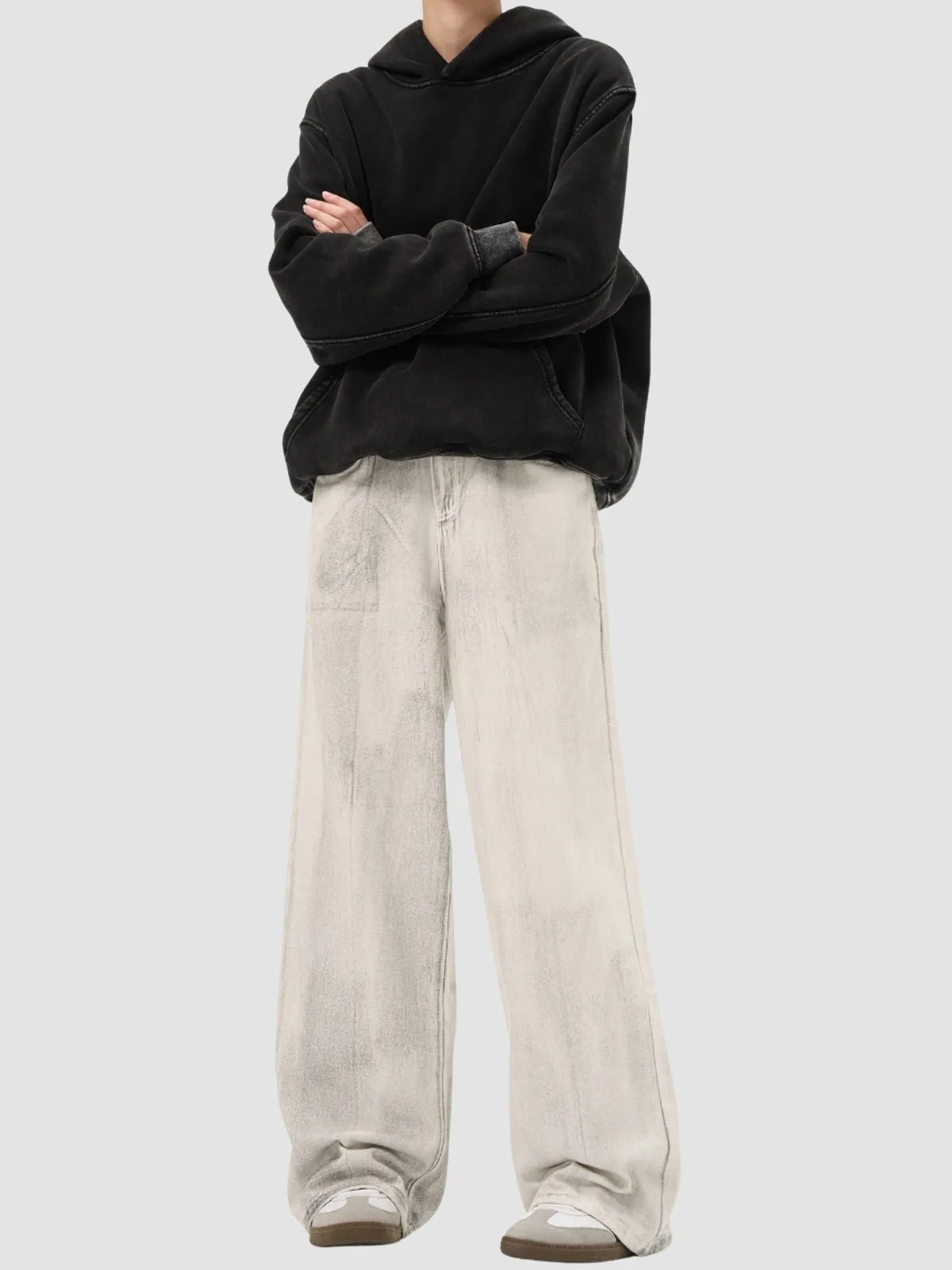 WLS National Trend Washed Old Drape Pants